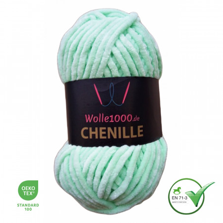 Wolle1000 Chenille - 23 mint - 100g