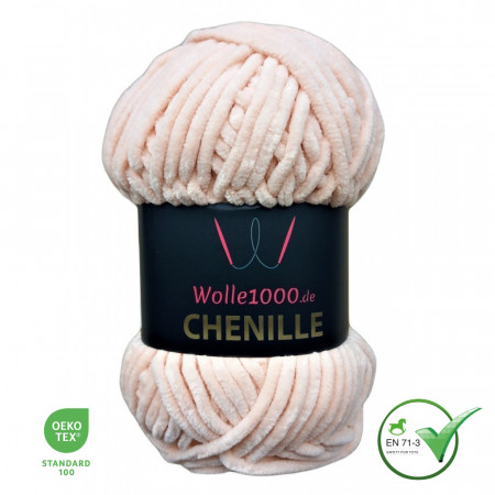 Wolle1000 Chenille - 42 haut - 100g
