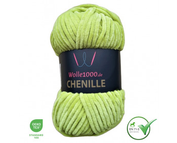 Wolle1000 Chenille - 46 grün - 100g