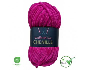 Wolle1000 Chenille - 52 fuchsia - 100g