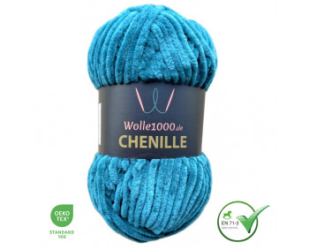 Wolle1000 Chenille - 63 petrol - 100g