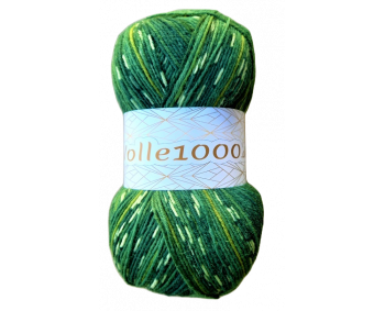 Wolle1000 Super Sox 6 - Farbe 116  - grün