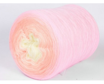 Wolle1000 - Trend Acrylic - Farbe 115 (Vanille-Quarz-Rosa) 2000m Bobbel