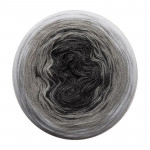 Wolle1000 - Trend Acrylic - Farbe 187 (Grau-Hellgrau-Weiss) 2000m Bobbel