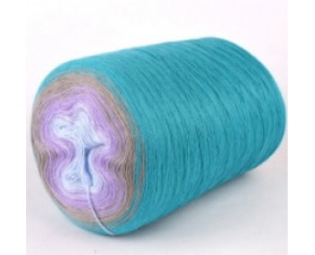 Wolle1000 - Trend Merino - Farbe 543 (Hellblau-Flieder-Stone-Opal) 1450m Bobbel