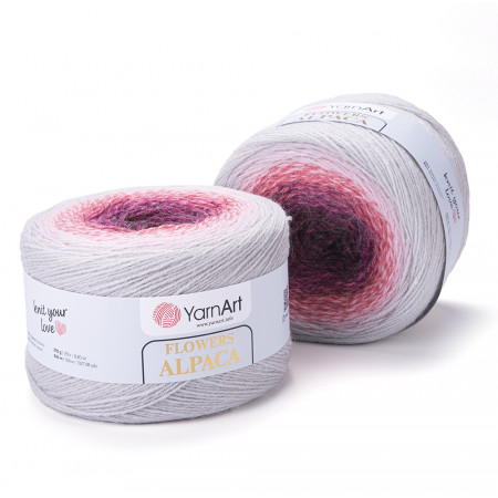 Flowers Alpaca von YarnArt - 250g - Farbe 408