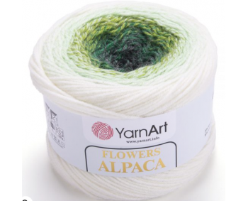 Flowers Alpaca von YarnArt - 250g - Farbe 401