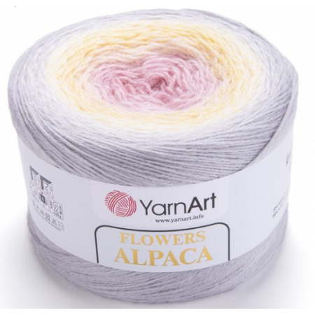 Flowers Alpaca von YarnArt - 250g - Farbe 404