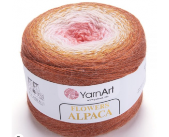 Flowers Alpaca von YarnArt - 250g - Farbe 414