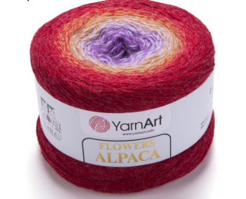 Flowers Alpaca von YarnArt - 250g - Farbe 419