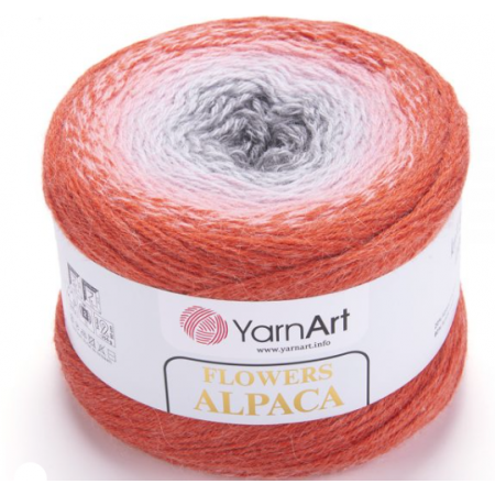 Flowers Alpaca von YarnArt - 250g - Farbe 421