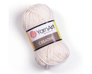 Creative von YarnArt - 100% Baumwolle - 50g - 222 creme