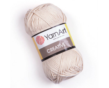 Creativ von YarnArt - 100% Baumwolle - 50g - 223 natur