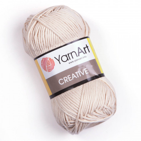 Creative von YarnArt - 100% Baumwolle - 50g - 223 natur