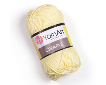 Creative von YarnArt - 100% Baumwolle - 50g - 224 vanille