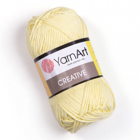 Creative von YarnArt - 100% Baumwolle - 50g - 224 vanille