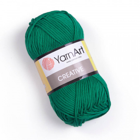 Creative von YarnArt - 100% Baumwolle - 50g - 227 smaragd