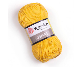 Creativ von YarnArt - 100% Baumwolle - 50g - 228 gelb