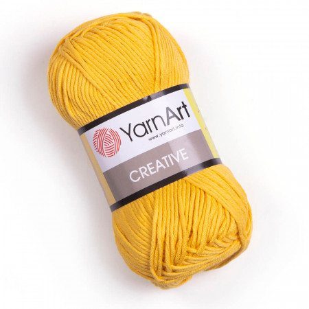Creative von YarnArt - 100% Baumwolle - 50g - 228 gelb