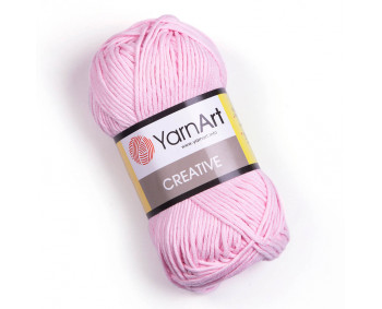Creative von YarnArt - 100% Baumwolle - 50g - 229 babyrosa