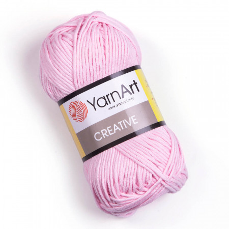 Creative von YarnArt - 100% Baumwolle - 50g - 229 babyrosa