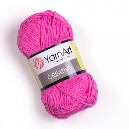 Creative von YarnArt - 100% Baumwolle - 50g - 231 rosa
