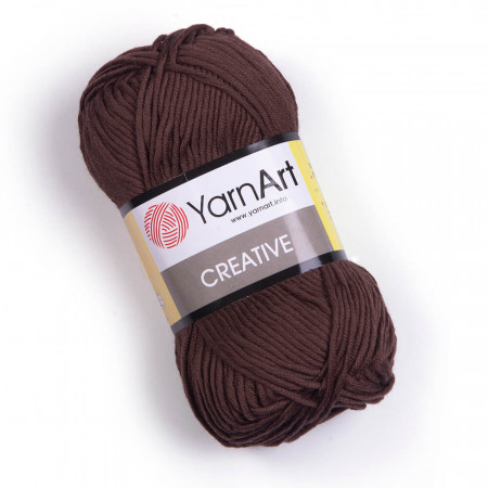 Creative von YarnArt - 100% Baumwolle - 50g - 232 braun