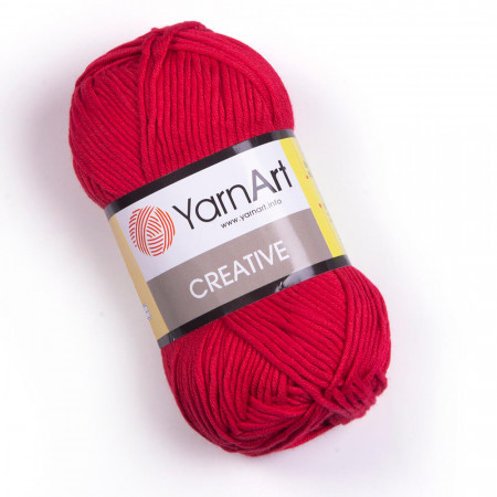 Creative von YarnArt - 100% Baumwolle - 50g - 237 rot