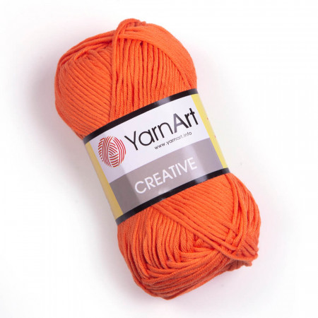 Creative von YarnArt - 100% Baumwolle - 50g - 242 orange