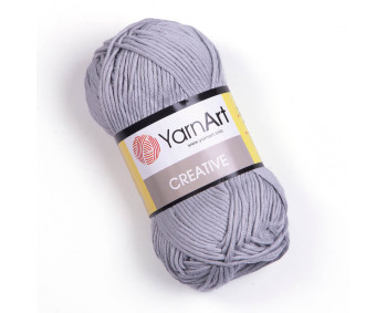Creative von YarnArt - 100% Baumwolle - 50g - 244 grau