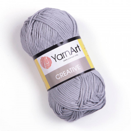 Creative von YarnArt - 100% Baumwolle - 50g - 244 grau