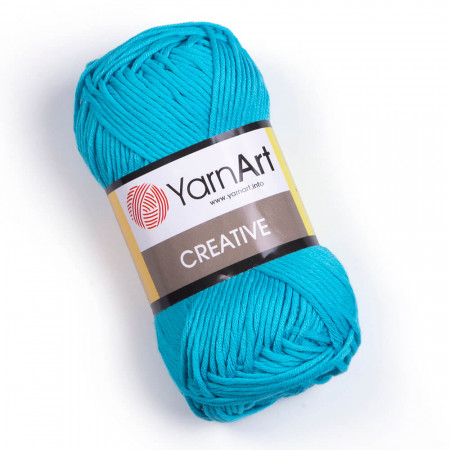 Creative von YarnArt - 100% Baumwolle - 50g - 247 türkis