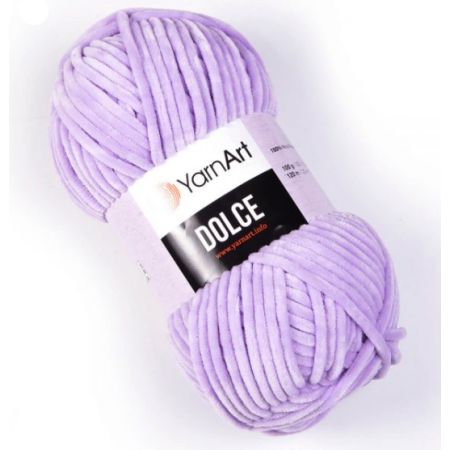 Dolce von YarnArt - 100g Chenille Garn - Farbe 744 flieder
