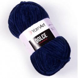 Dolce von YarnArt - 100g Chenille Garn - Farbe 756 marine