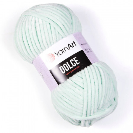 Dolce von YarnArt - 100g Chenille Garn - Farbe 753 mint