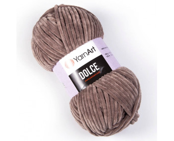 Dolce von YarnArt - 100g Chenille Garn - Farbe 754 taupe