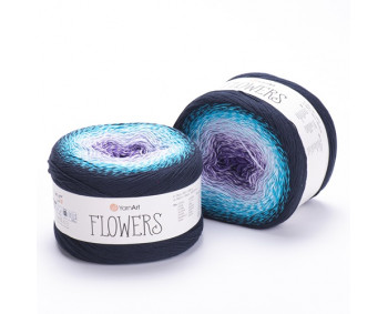 Flowers von YarnArt - 250g - Farbe 254