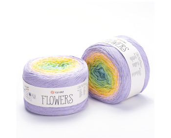 Flowers von YarnArt - 250g - Farbe 285