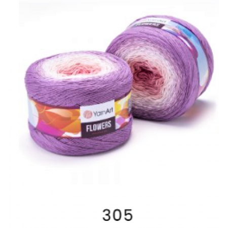 Flowers von YarnArt - 250g - Farbe 305