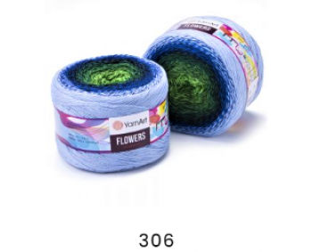 Flowers von YarnArt - 250g - Farbe 306