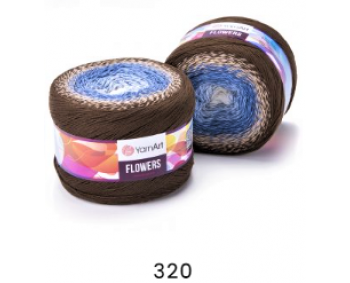 Flowers von YarnArt - 250g - Farbe 320