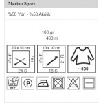 !NEU! Merino Sport von YarnArt - 100g - Farbe 785 lila