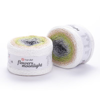Flowers Moonlight mit Glitzer von YarnArt - 260g - Farbe 3274