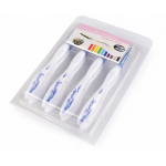 Häkelnadel-Set - Rosen - Blau / 8 Stück ( 2,5 - 6 mm) 