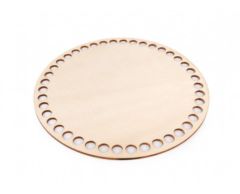 Boden zur Herstellung von Körben - Sperrholz - Rund 20cm