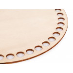 Boden zur Herstellung von Körben - Sperrholz - Rund 20cm