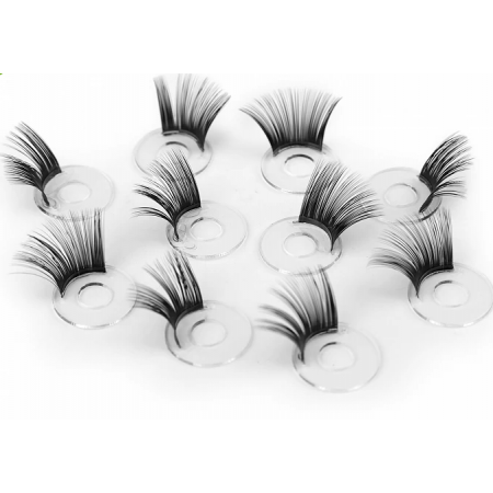 Wimpern für Sicherheitsaugen rund 17mm - 1 Paar